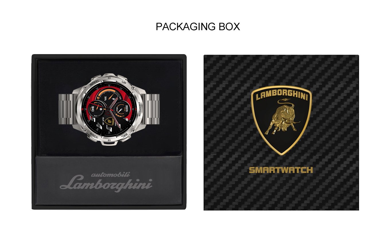 Lambo SmartWatch countach Metal - Imagen 3