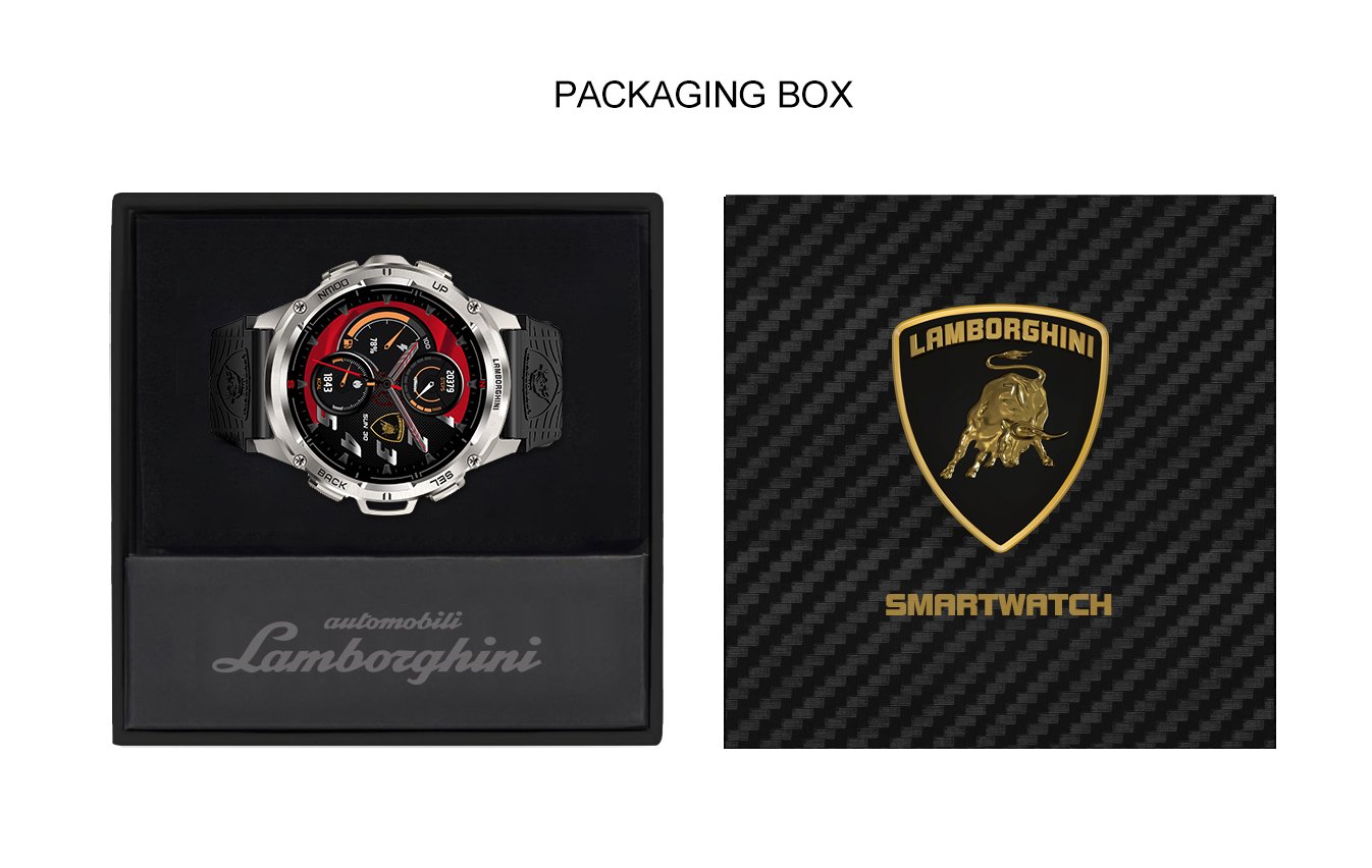Lambo SmartWatch countach Nero - Imagen 3